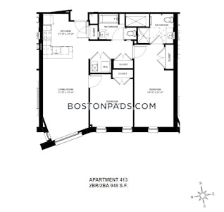 Allston 2 Bed 2 Bath BOSTON Boston - $4,900 No Fee